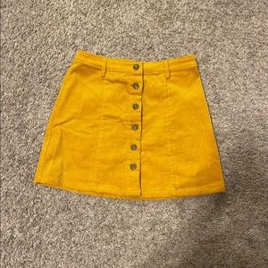 Corduroy Skirt